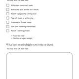 Sleep Better Tonight: A One-Page Checklist for Instant Calm