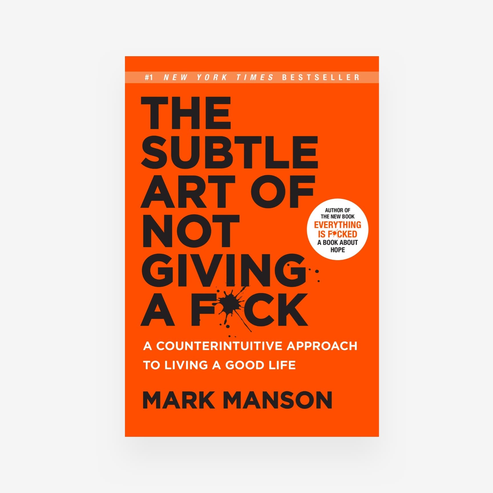 Buy The Subtle Art of Not Giving a F*ck in the Philippines